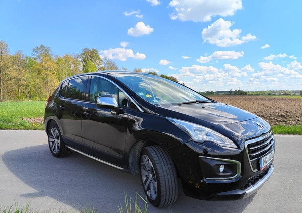 Peugeot 3008 cena 35900 przebieg: 214139, rok produkcji 2014 z Świebodzice małe 232